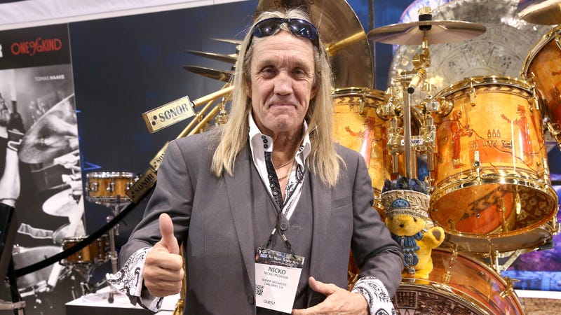 Nicko McBrain of Iron Maiden