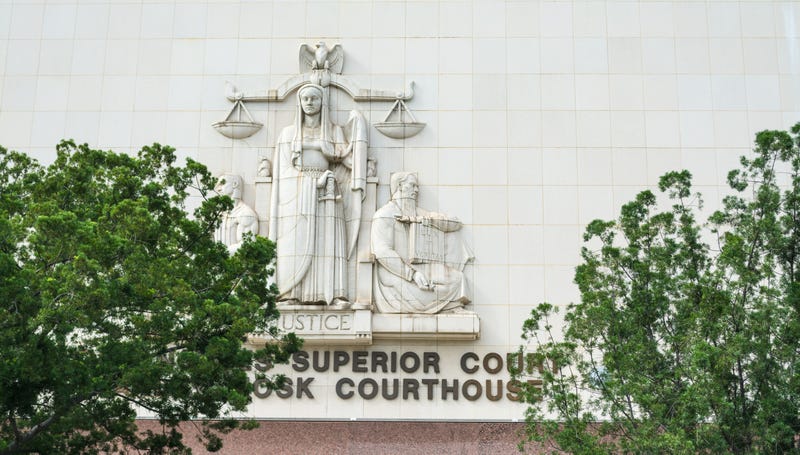 facade of courthouse