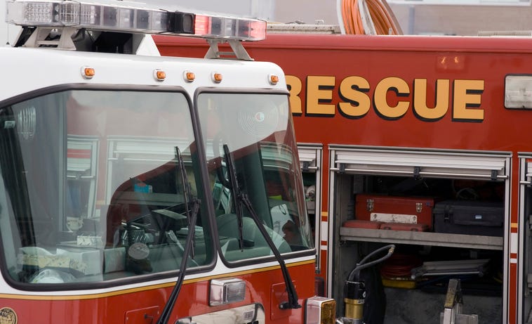fire trucks