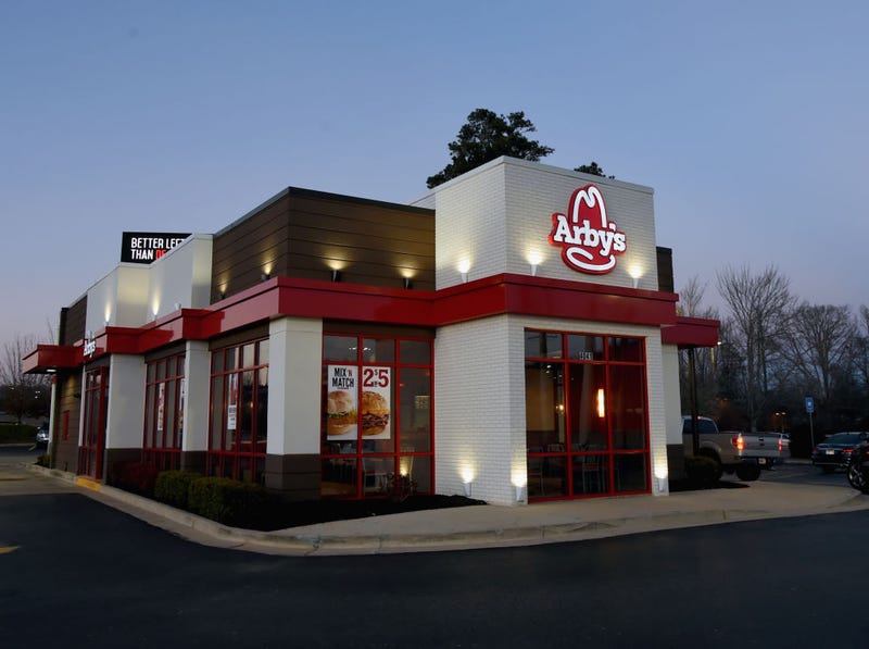 General view of Arby's Restaurant on January 25, 2018 in Dawsonville, Georgia.