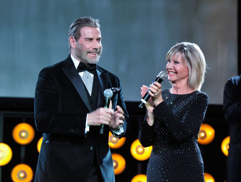 John Travolta and Olivia Newton-John