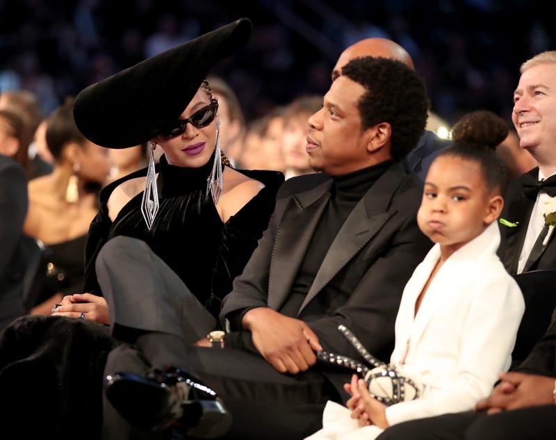 Blue Ivy Carter, Beyonce and Jay-Z