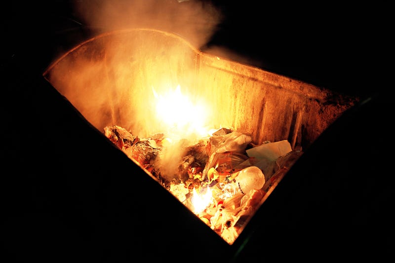 dumpster fire