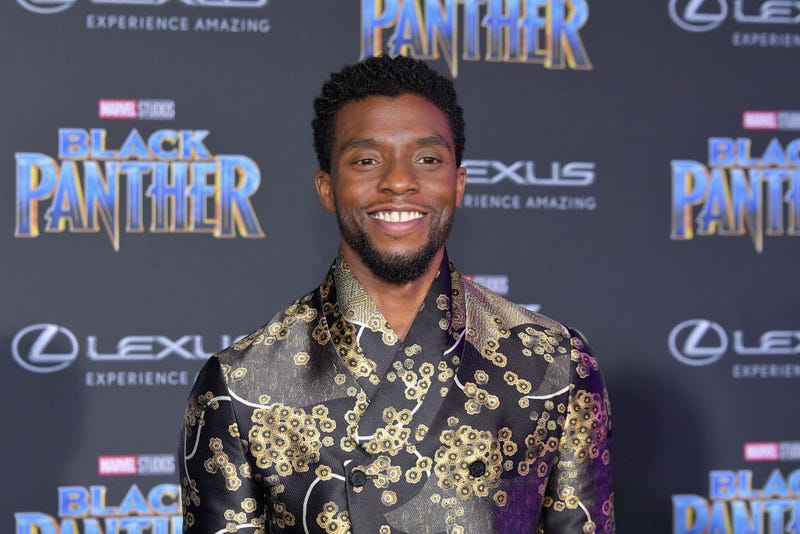 Actor Chadwick Boseman attends the premiere of Disney and Marvel's "Black Panther" at Dolby Theatre on January 29, 2018 