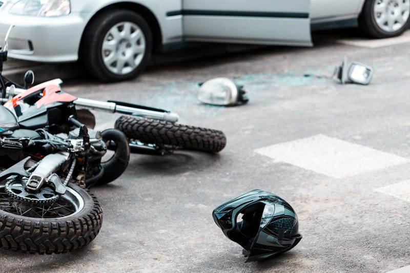 motorcycle wreck