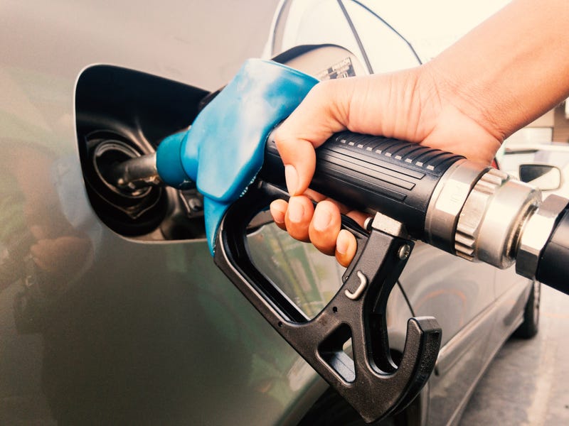 Gas pump stock photo. 