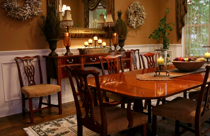 Formal dining room