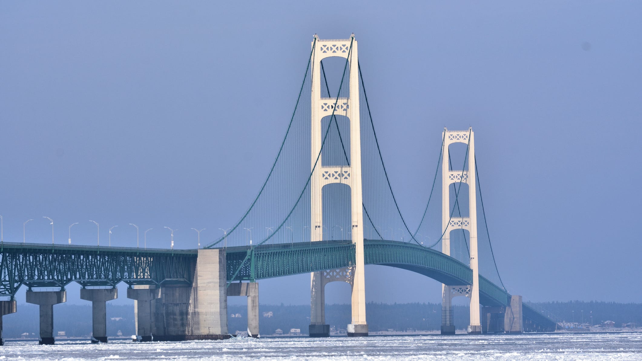 Mackinac Bridge closed to traffic due to icy conditions