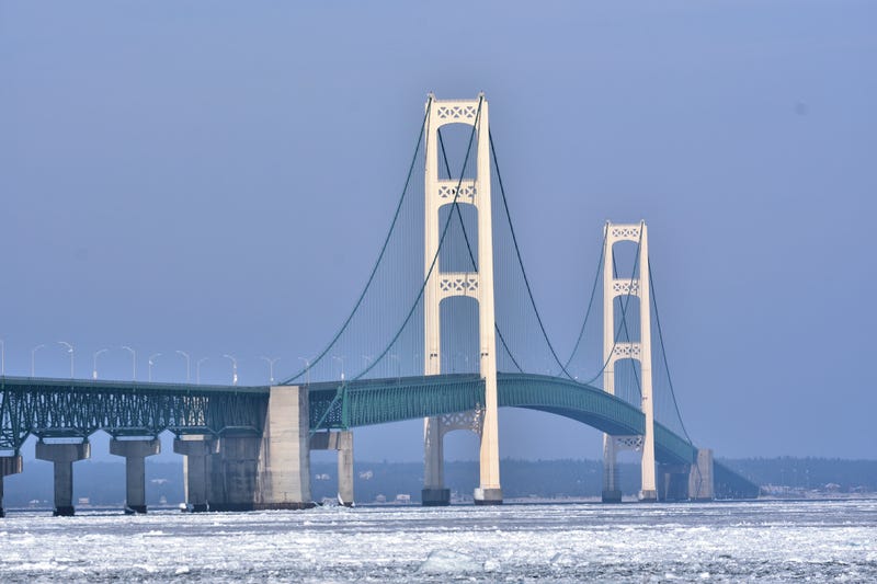 The Mackinac Bridge was closed by authorities after dangerous weather conditions threatened drivers traveling between the Upper and Lower Peninsulas Thursday Wednesday morning.