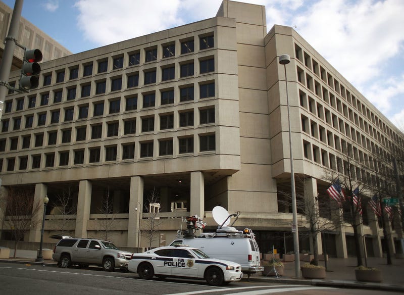 The FBI headquarters is seen on February 2, 2018 in Washington, DC.