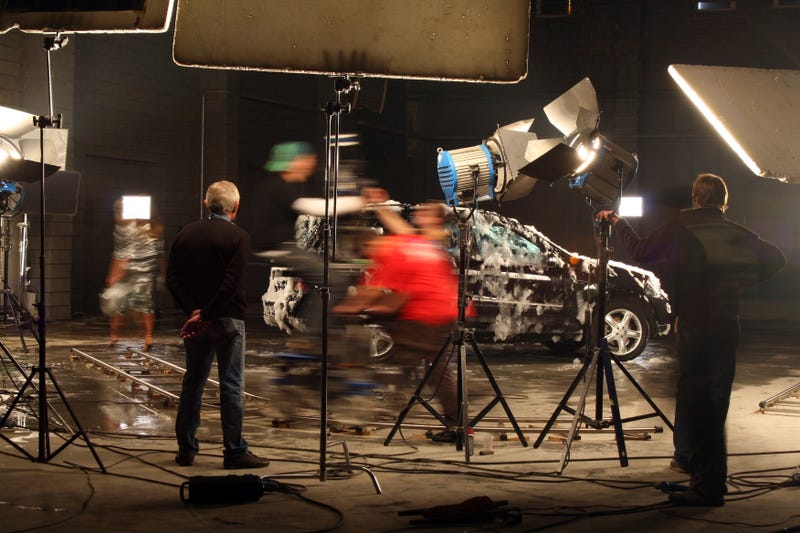 Film production set.