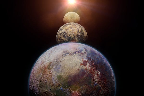 Planets aligned