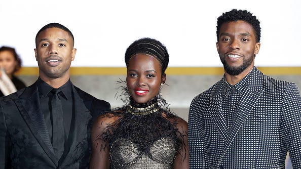 Michael B. Jordan, Lupita Nyong'o and others honor Chadwick Boseman on anniversary of his death