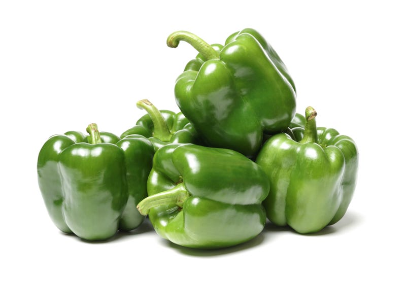 Green peppers