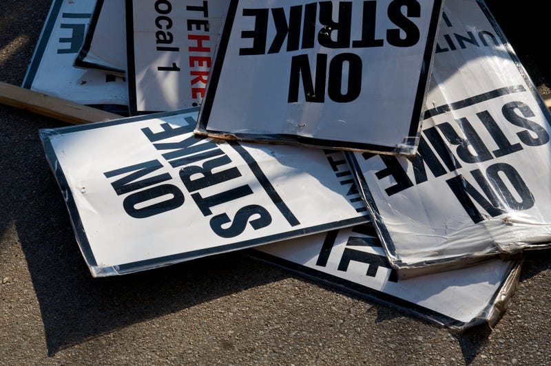 Strike signs