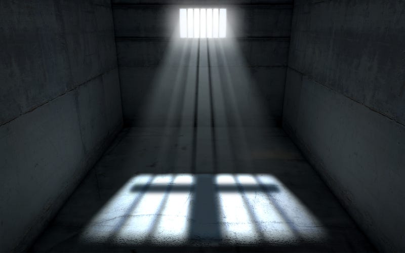 Cross prison cell shadow