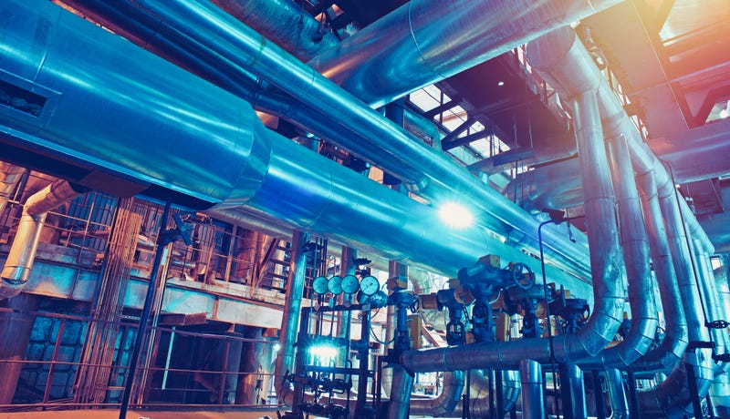 Gas and Oil Factory