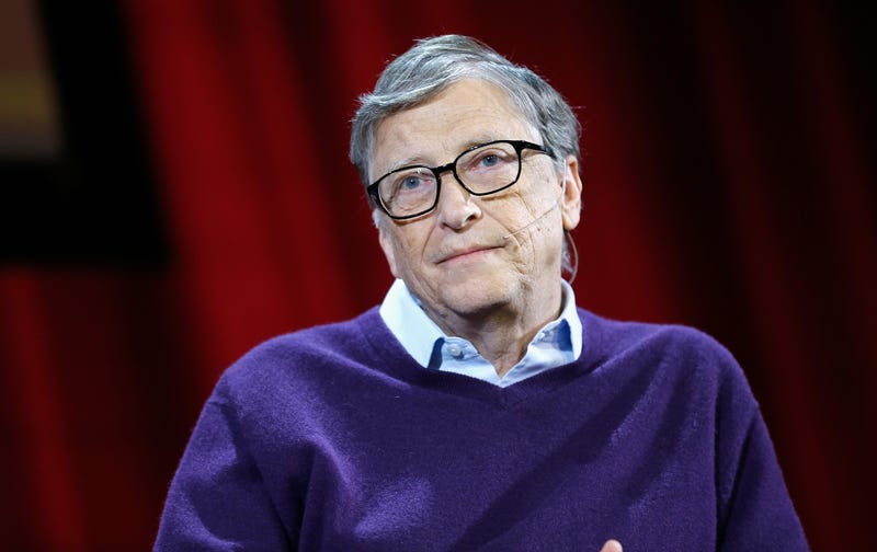bill gates speaking on stage