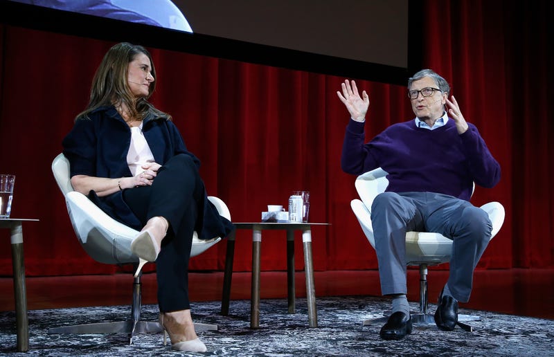 Bill Gates and Melinda French Gates