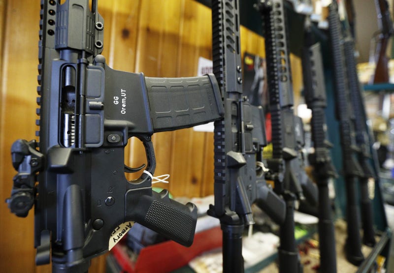 AR-15 assault rifles