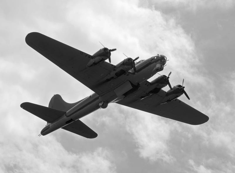 World War II era heavy bomber.