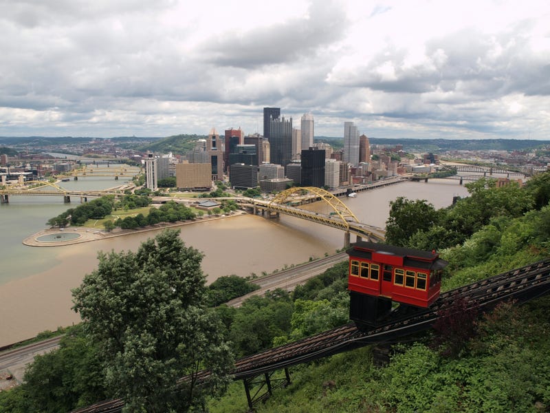 Stormy day in Pittsburgh