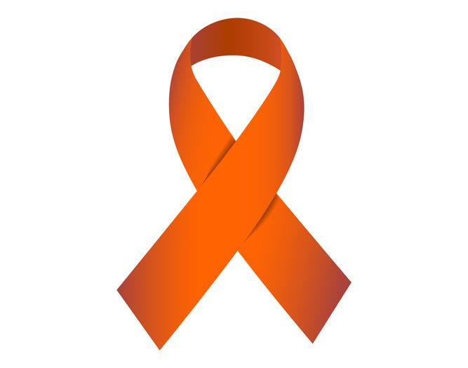 orange ribbon