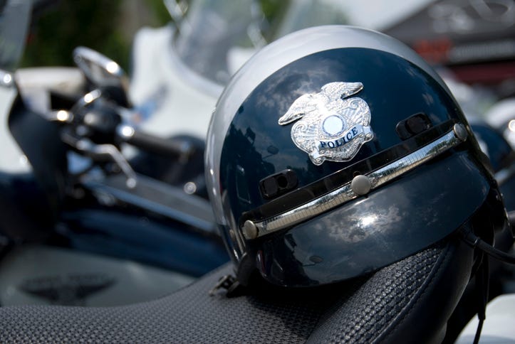 cop motorcycle