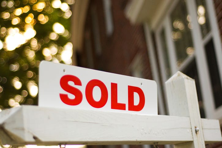 home sold sign