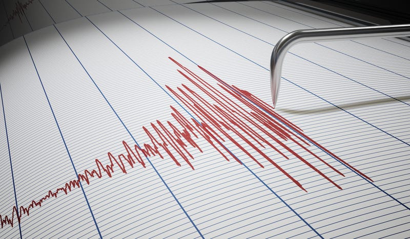 Seismograph for earthquake detection.