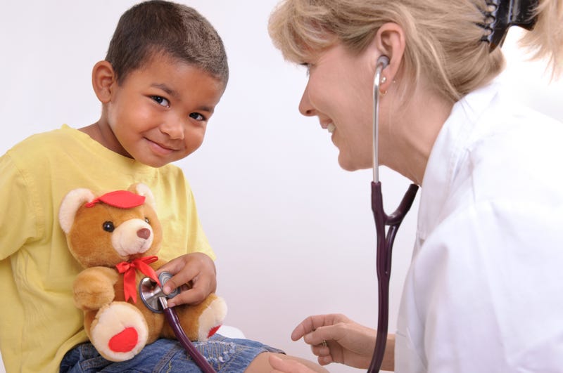 Child in hospital