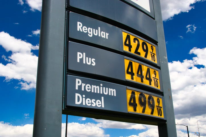 gas prices high