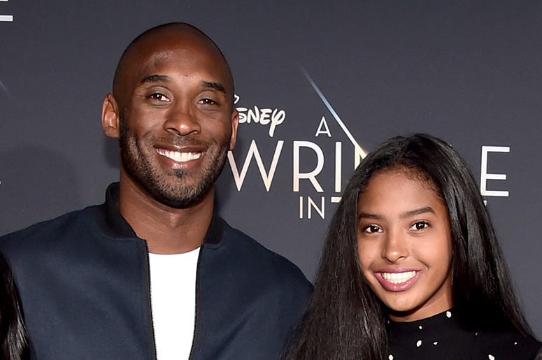 Kobe Bryant y Natalia Bryant
