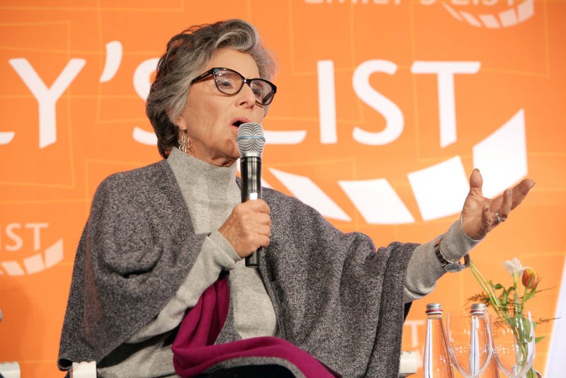 Former U.S. Senator Barbara Boxer speaks onstage at EMILY's List's "Resist, Run, Win" Pre-Oscars Brunch on February 27, 2018 in Los Angeles, California. Boxer was attacked on Monday, and the Oakland police are offering a reward for information on the attacker.