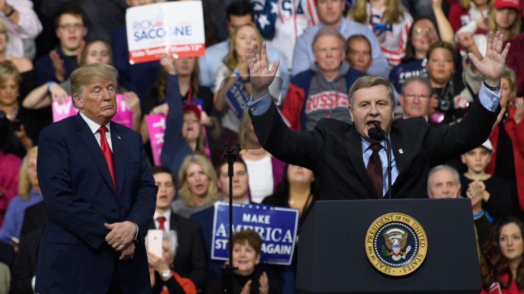 Former PA State Rep. Saccone among protesters at Capitol in Washington