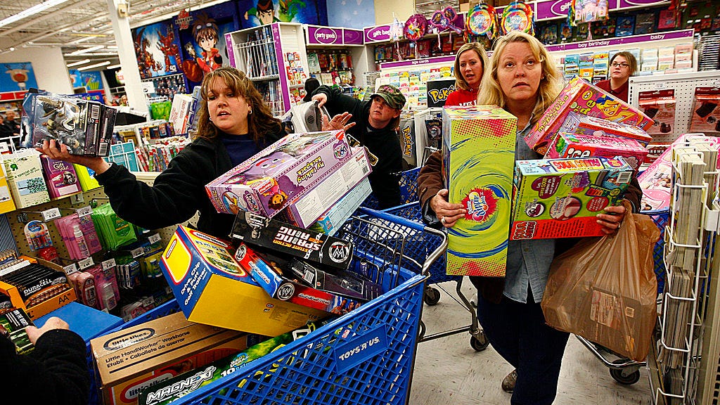 Record number of shoppers expected this weekend