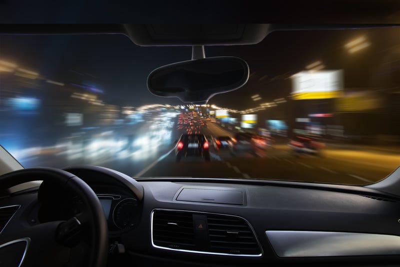 Cars driving on the highway
