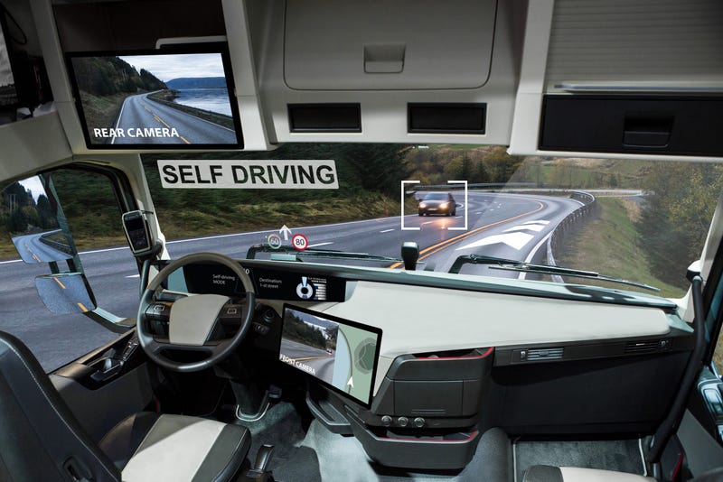 Autonomous big rig