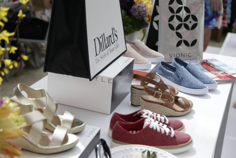 Vionic shoe display at Dillards at Scottsdale Fashion Square on March 24, 2018 in Scottsdale, Arizons (Photo by Jason Wise/Getty Images for InStyle)