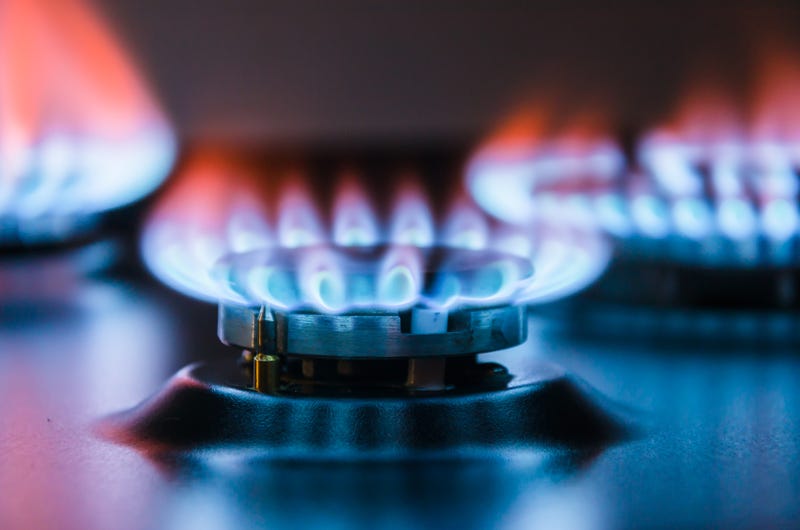 Gas stovetop