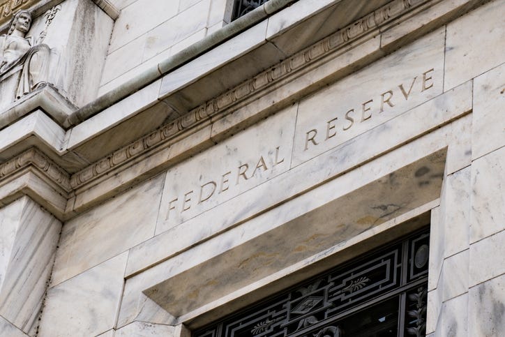 Federal Reserve building in Washington D.C. 