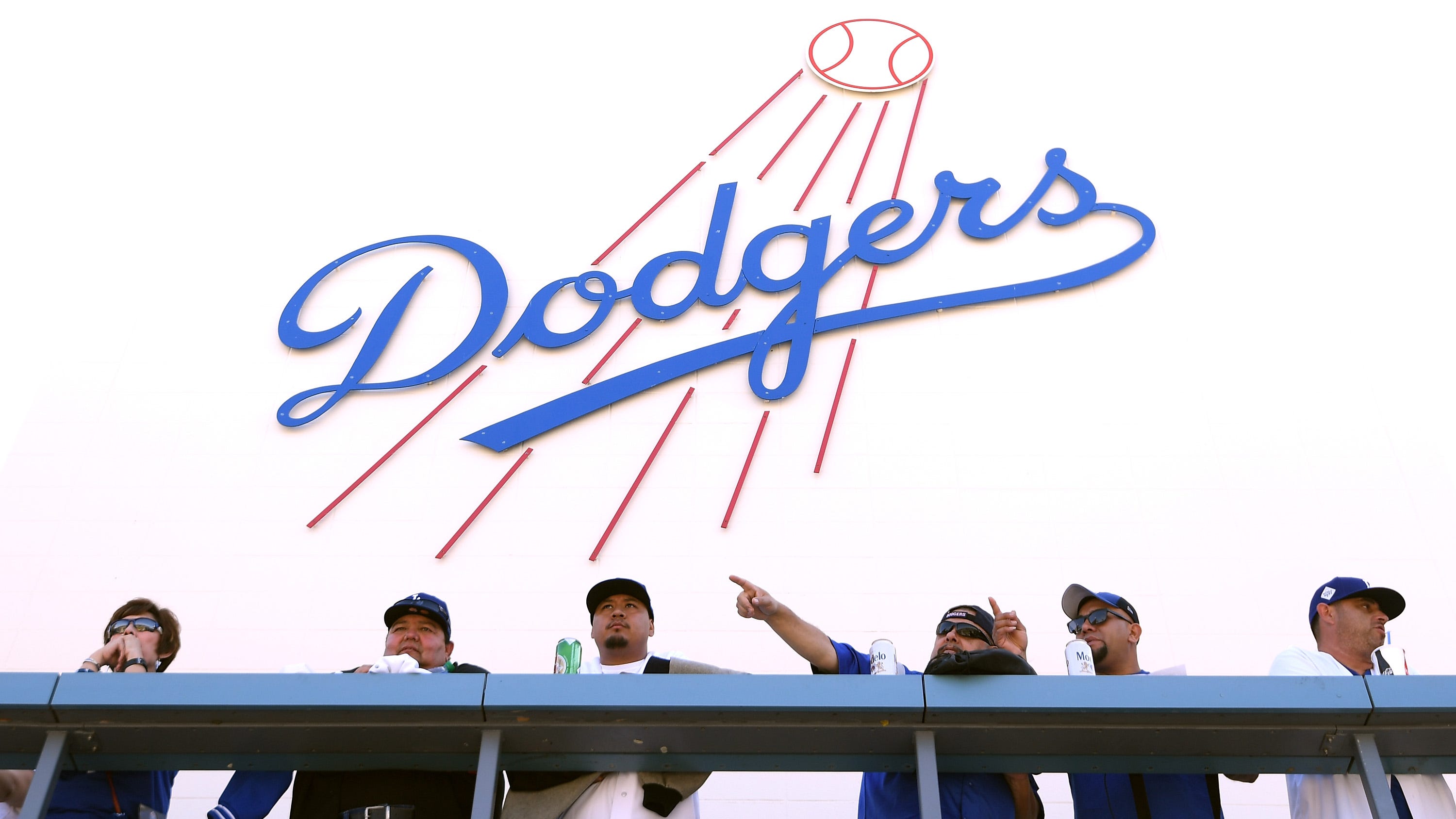 LAPD sergeant seeks exit from Dodger fan's suit