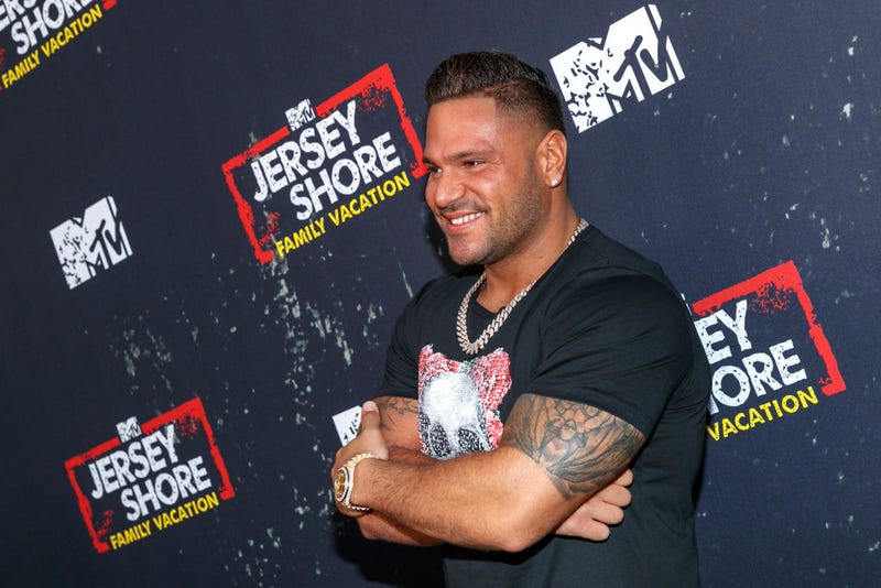 Television personality Ronnie Ortiz-Magro arrives at the "Jersey Shore Family Vacation" Premiere Party at Hyde Sunset Kitchen + Cocktails on March 29, 2018 in West Hollywood, California.
