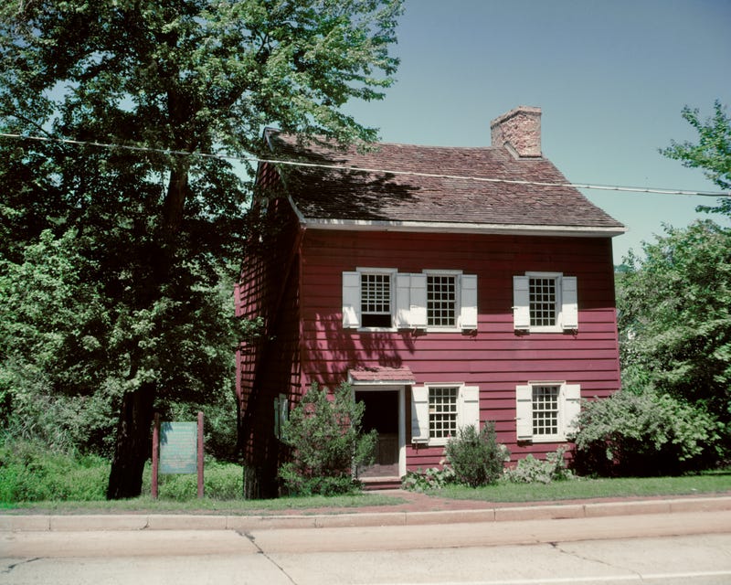 The Voorlezer's House in Historic Richmond Town, believed to be the oldest known schoolhouse in the U.S.