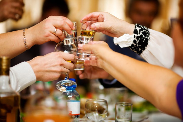 taking shots
