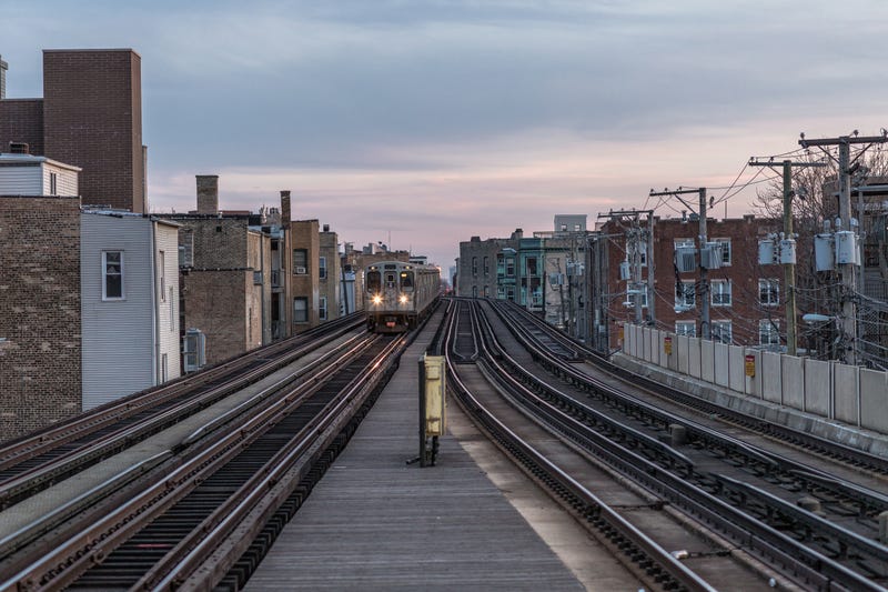 CTA line stock image