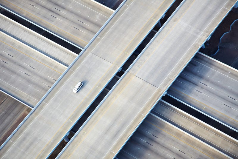 Empty freeway