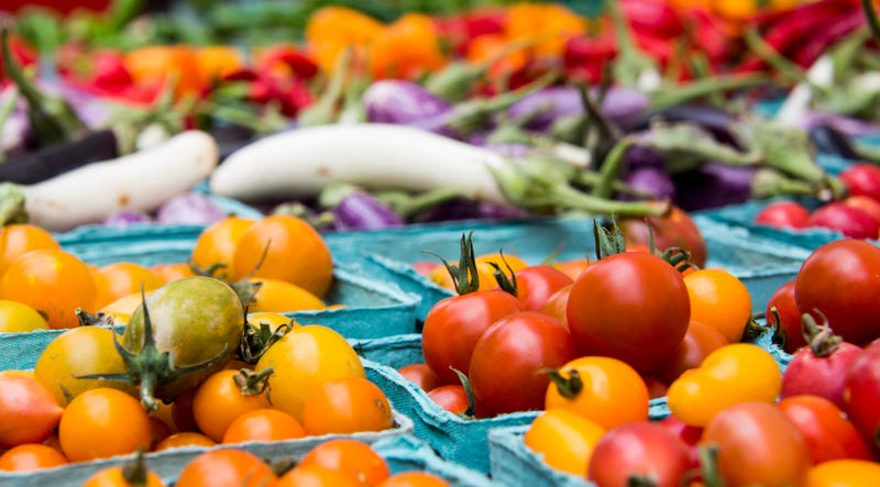 farmers market produce