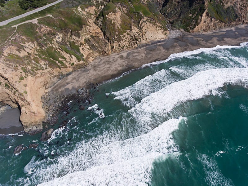 California Highway Patrol officers performed an emergency rescue Thursday, saving a man who had fallen off a 500 foot cliff in Daly City and was clinging to the side for dear life.