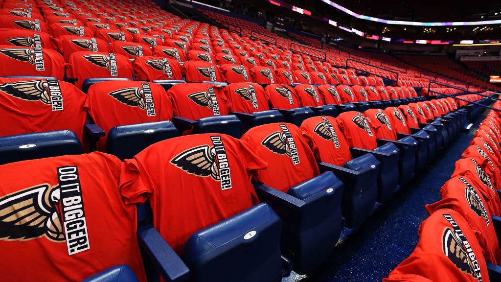Pelicans announce sellout for play-in matchup with Spurs, planning for 'red out'